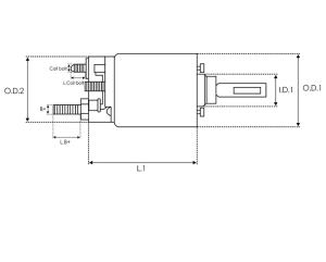 Solenoid Bosch 12V - 4