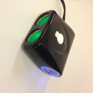 Grenuttag dubbel + USB uttag - 2