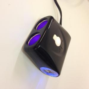 Grenuttag dubbel + USB uttag - 4