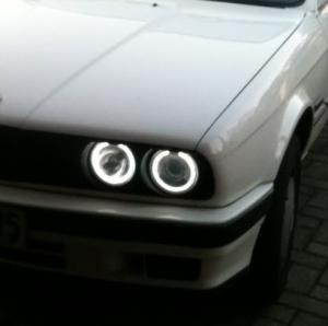 CCFL Angel Eyes BMW E30/E32/E34 120mm - 4