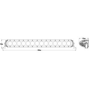 LED Lightbar Range 140W Spot - 2