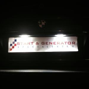 LED Skyltbelysning BMW E46 4D/5D Samsung - 4