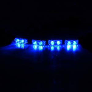 LED Blixtljus Mini Blå 4LED - 1