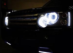 CCFL Angel Eyes Range Rover 126mm/100mm - 3