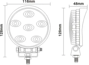 LED Marine 18W Flood - 2