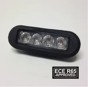 LED Blixtljus 4LED infälld ECE R65 - 1