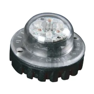 LED Blixtljus 3LED rund - 1