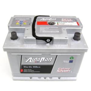 Batteri 12V 61Ah, 550CCA Galaxy - 1