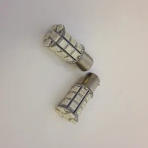 BA15s LED 27 SMD Canbus Gul - 1