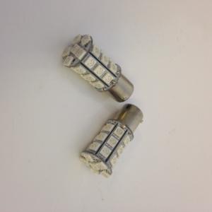 BAU15s LED 27 SMD Canbus Gul - 1