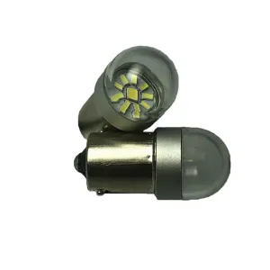 BA15s 9LED diod Vit 12V - 1