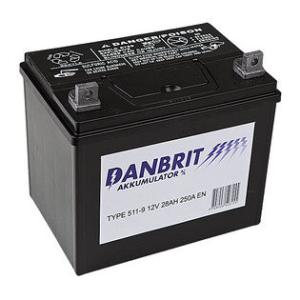 Batteri 12V 28Ah, 250CCA Danbrit - 1