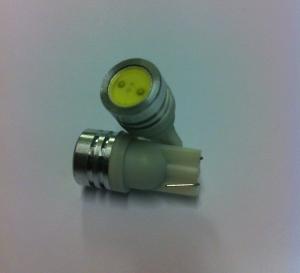 T10 LED 1W High Power vit - 2
