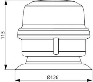 LED Blixtljus ECE R65 Magnet - 2