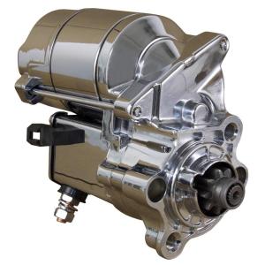 Startmotor 12V 1.0kW Chrome - 1