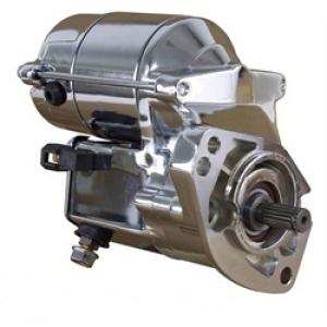 Startmotor 12V 1.4kW Hi Torque Chrome - 1