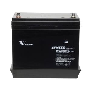 Batteri AGM 12V 55Ah Vision - 1