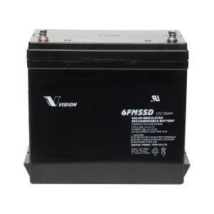 Batteri AGM 12V 55Ah Vision - 1