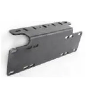 Regskyltsfäste för belysning mini svart - 1