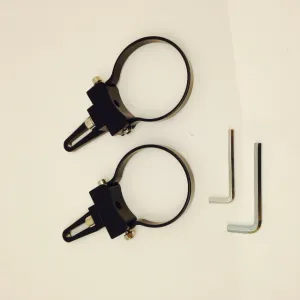 Ljusrampsfäste Ring Claw 76mm aluminium - 1