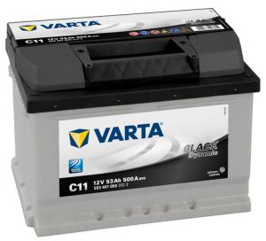 Batteri 12V 53Ah, 500CCA Varta - 1