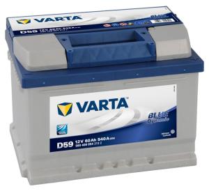 Batteri Varta 12V 60Ah, 540CCA - 1