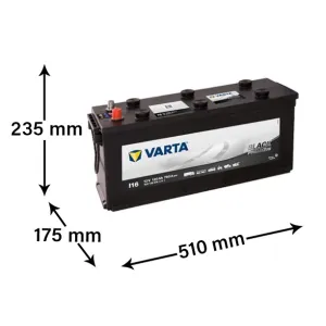 Batteri Varta 12V 120Ah, 760CCA - 2