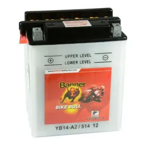 Batteri MC 12V 14Ah 140CCA Banner - 1