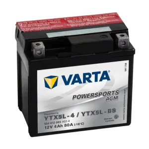 Batteri AGM 12V 4Ah 80A - 1
