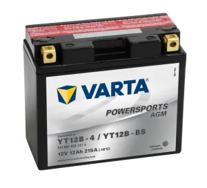 Batteri MC AGM 12V 12Ah, 190CCA Varta - 2