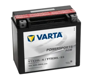 Batteri MC AGM 12V 18Ah, 250CCA Varta - 2