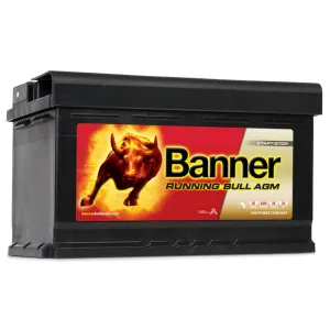 Batteri AGM 12V 80Ah 800CCA Banner - 1
