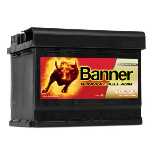 Batteri AGM 12V 60Ah 640CCA Banner - 1