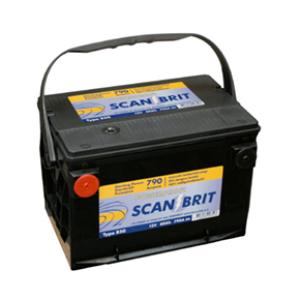 Batteri USA 12V 80Ah, 790CCA (UTGÅTT) - 1