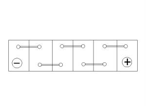 Batteri 12V 125Ah 760CCA Banner - 3