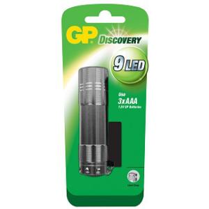 Ficklampa GP Discovery 9LED - 1