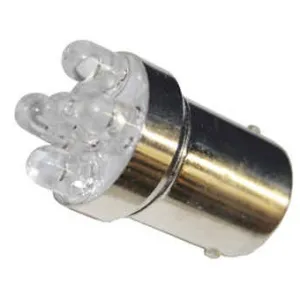 BA15s LED vit 24V - 1