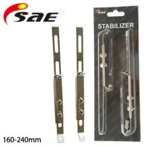 Stabiliseringsstag extraljus Krom - 2
