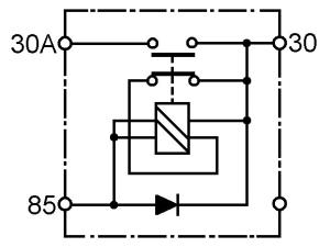 Elektrisk huvudströmbrytare 24V - 2