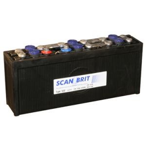 Batteri 12V 57Ah, 380CCA - 1