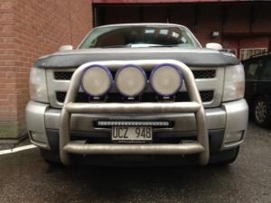 LED Lightbar Slim Pro 30" 150W CREE SAE Combo - 4