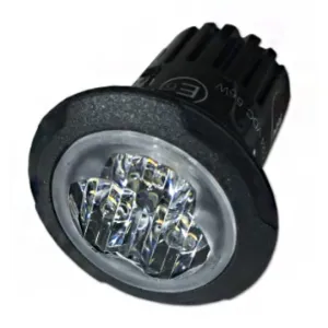 LED Blixtljus 3LED ECE R65 rund infälld Gul - 1