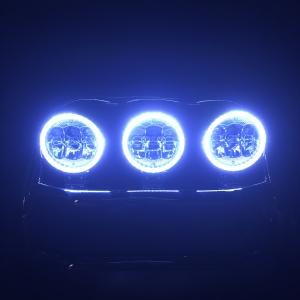 LED 60W 7" med Angel Eye Driving - 5