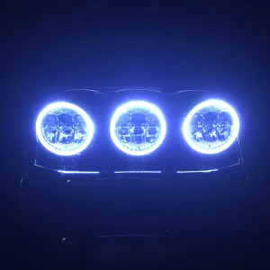 LED 60W 7" med Angel Eye Driving - 5