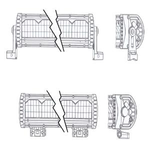 LED Curved Reflector 300W Driving R10 - 2