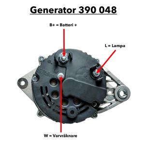 Generator 12V 125A - 4
