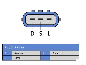 Generatorkontakt Denso - 7