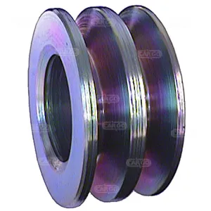 Remskiva dubbel ID:17.00mm UD:69mm - 1