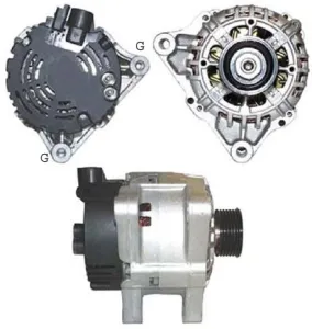 Generator 12V 90A, originalregulator Valeo - 1