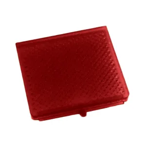 Symbolplatta för strömbrytare, röd - 1